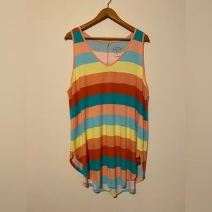 Torrid striped tank